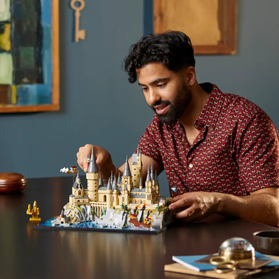 Schloss Hogwarts mit Schlossgelände