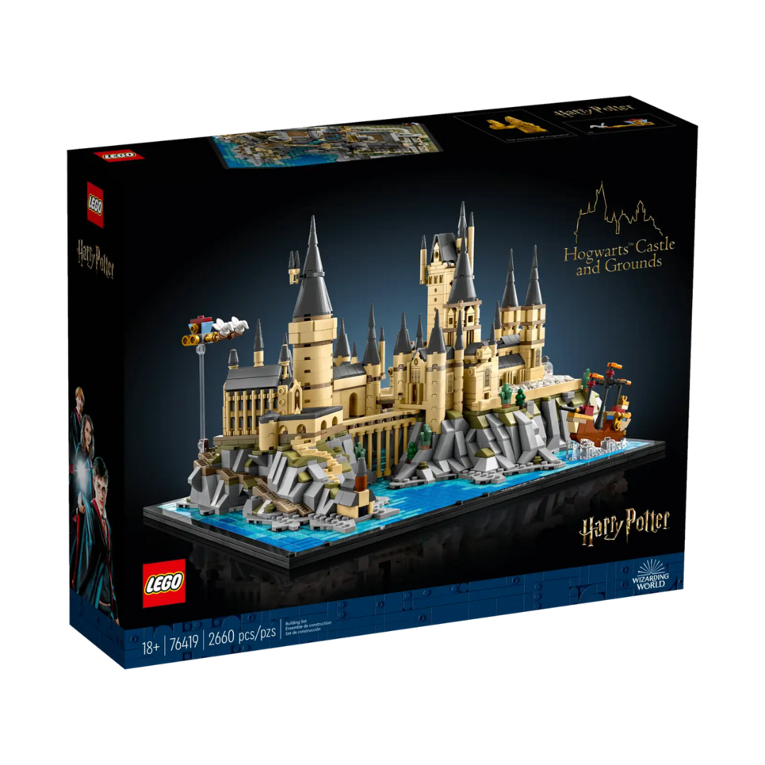 Schloss Hogwarts mit Schlossgelände